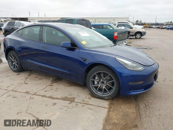 2023 Tesla Model 3 with VIN 5YJ3E1EA6PF505252, listed as a IAAI auction lot 41380172 with 31,141 mi miles and . Bid and sale history available at DreamBid. Image 1.