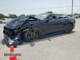 2018 Ford Mustang EcoBoost Premium with VIN 1FATP8UH9J5132529, listed as a Copart auction lot 60113095 with 109,405 mi miles and Salvage title. Bid and sale history available at DreamBid. Image 1.