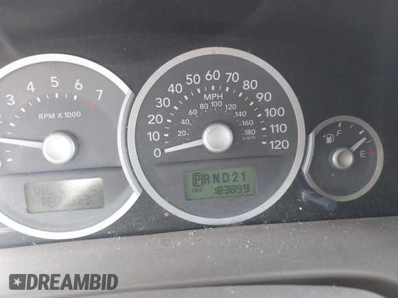 2006 Mercury Mariner Luxury с VIN 4M2CU57196KJ13921, выставлен на аукционе IAAI как лот 42087744 с пробегом 183 899 миль миль и . История ставок и продаж доступна на DreamBid. Изображение 7.