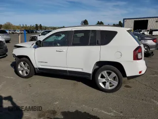 2017 Jeep Compass Sport z VIN 1C4NJCBA3HD147413, wystawiony jako Copart lot #52824965 z przebiegiem 100 072 mil mil oraz Szkoda całkowita • Salvage title. Historia ofert i sprzedaży dostępna na DreamBid. Obrazek 2.
