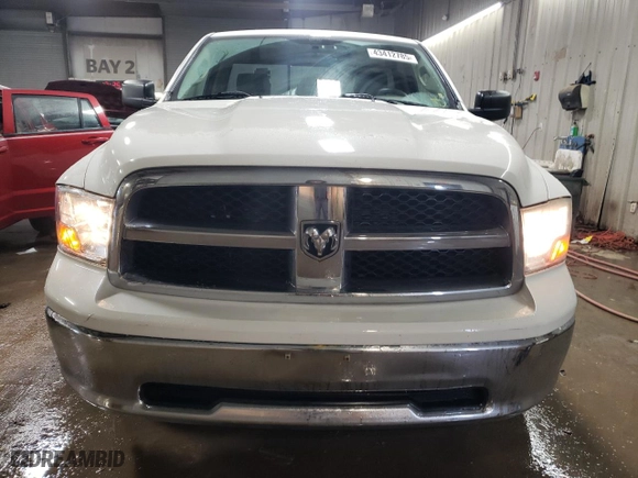 2009 Dodge Ram 1500 SLT with VIN 1D3HB16P29J515765, listed as a Copart auction lot 43412785 with 345,710 mi miles and Salvage Title. Bid and sale history available at carsss.com. Image 5.
