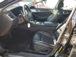 2018 Genesis G80 3.8L z VIN KMHGN4JE8JU250299, wystawiony jako Copart lot #53233385 z przebiegiem 87 385 mil mil oraz Szkody całkowita. Historia ofert i sprzedaży dostępna na DreamBid. Obrazek 7.