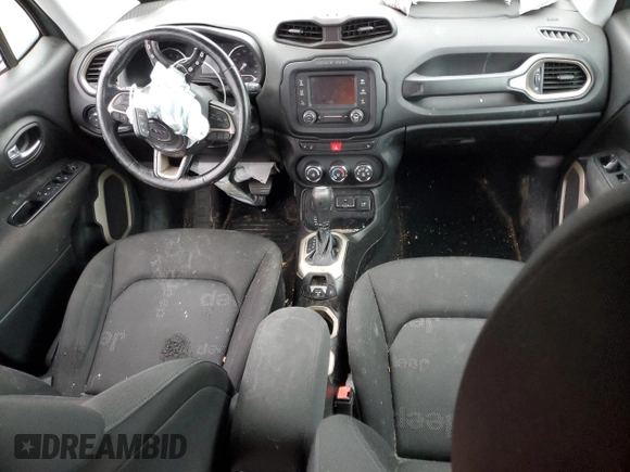 2017 Jeep Renegade Latitude z VIN ZACCJBBB2HPF77395, wystawiony jako Copart lot #46134285 z przebiegiem 104 757 mil mil oraz Szkoda całkowita • Salvage title. Historia ofert i sprzedaży dostępna na DreamBid. Obrazek 8.
