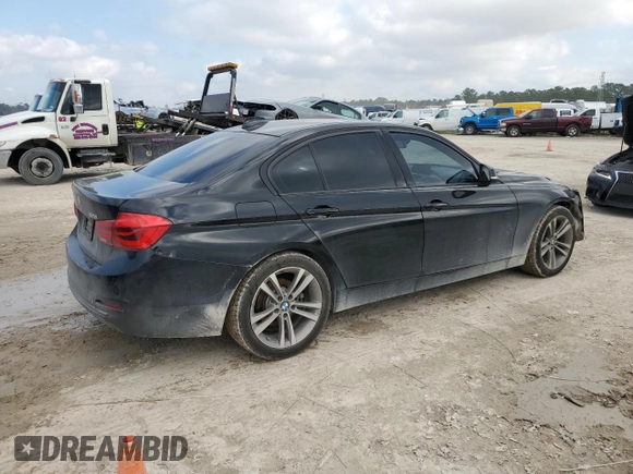 2016 BMW 3 Series 328i with VIN WBA8E9G54GNT43690, listed as a Copart auction lot 43991545 with 65,081 mi miles and Salvage Title. Bid and sale history available at carsss.com. Image 3.