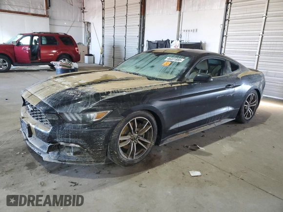 2017 Ford Mustang EcoBoost with VIN 1FA6P8TH9H5236561, listed as a Copart auction lot 46331885 with 40,640 mi miles and Salvage Title. Bid and sale history available at carsss.com. Image 1.