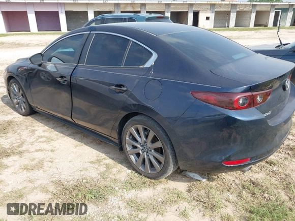 2024 Mazda 3 S Preferred with VIN 3MZBPACMXRM431560, listed as a IAAI auction lot 41937296 with 9,839 mi miles and . Bid and sale history available at DreamBid. Image 3.