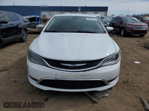 2015 Chrysler 200 Limited with VIN 1C3CCCAB6FN612192, listed as a Copart auction lot 52305475 with 153,135 mi miles and Clean Title. Bid and sale history available at carsss.com. Image 5.