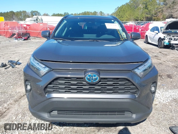 2024 Toyota RAV4 Hybrid XLE Premium with VIN 4T3B6RFV9RU161308, listed as a IAAI auction lot 41587148 with 8,952 mi miles. Bid and sale history available at carsss.com. Image 12.