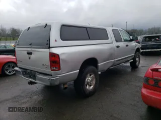 2006 Dodge Ram 3500 SLT with VIN 3D7LX38CX6G117779, listed as a Copart auction lot 43637885 with 187,875 mi miles and Salvage Title. Bid and sale history available at carsss.com. Image 3.