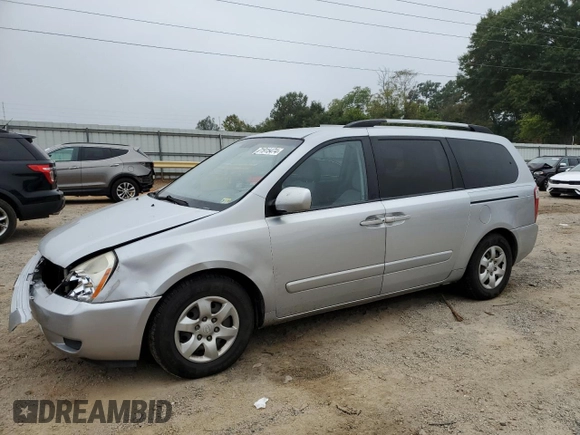 2009 Kia Sedona LX with VIN KNDMB233X96307389, listed as a Copart auction lot 71915474 with 285,338 mi miles and Salvage Title. Bid and sale history available at carsss.com. Image 1.