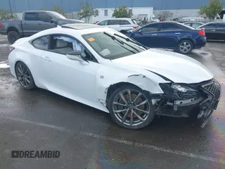 2022 Lexus RC with VIN JTHGZ5BC3N5026089, listed as a IAAI auction lot 41813596 with 42,122 mi miles. Bid and sale history available at carsss.com. Image 1.