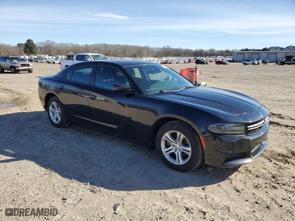2015 Dodge Charger SE with VIN 2C3CDXBG9FH738909, listed as a Copart auction lot 48159515 with 99130 miles and Clean Title. Bid and sale history available at carsss.com. Image 4.