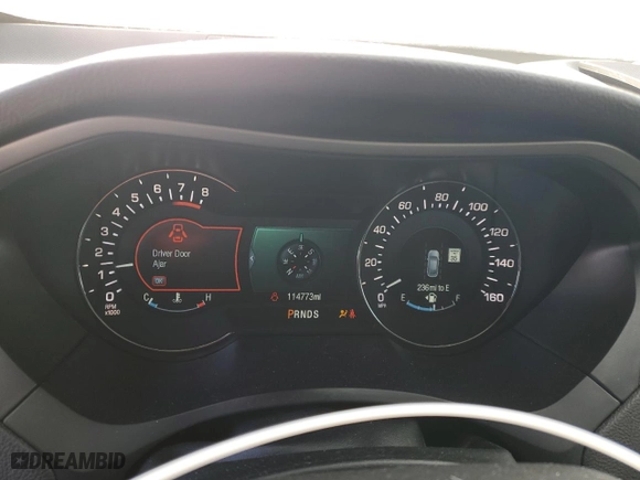 2014 Lincoln MKZ with VIN 3LN6L2GKXER825826, listed as a Copart auction lot 45041305 with 114,773 mi miles and Salvage Title. Bid and sale history available at carsss.com. Image 9.