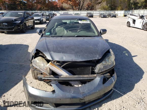 2006 Acura RSX Type-S Leather with VIN JH4DC53016S005043, listed as a Copart auction lot 75281944 with 164,638 mi miles and Clean Title. Bid and sale history available at carsss.com. Image 5.