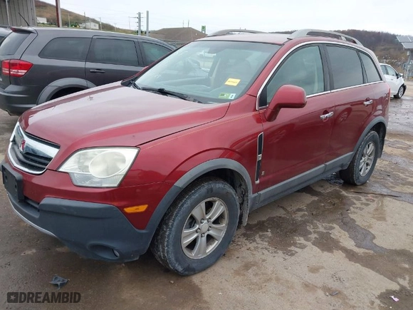 2008 Saturn VUE XE with VIN 3GSCL33P48S728475, listed as a IAAI auction lot 40875602 with 178,510 mi miles. Bid and sale history available at carsss.com. Image 2.