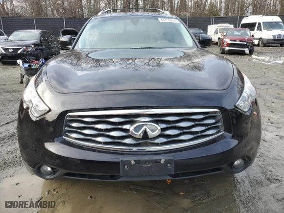2011 Infiniti FX35 with VIN JN8AS1MW7BM731687, listed as a Copart auction lot 86719704 with NaN miles and Salvage Title. Bid and sale history available at carsss.com. Image 5.