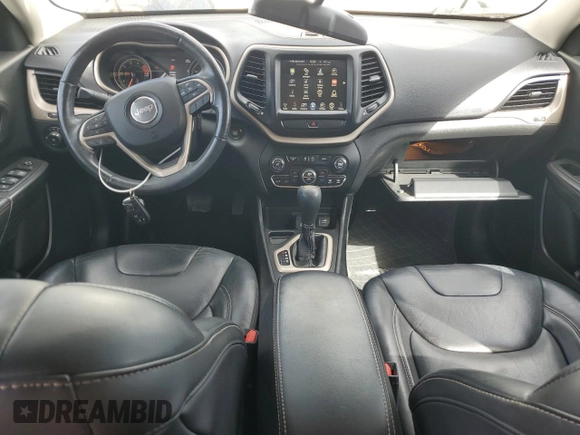 2017 Jeep Cherokee Limited with VIN 1C4PJLDS7HW507592, listed as a Copart auction lot 47793065 with 90,653 mi miles and Salvage Title. Bid and sale history available at carsss.com. Image 8.