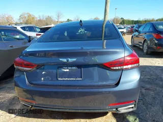 2015 Hyundai Genesis 3.8L with VIN KMHGN4JE7FU038338, listed as a IAAI auction lot 41062654 with 163,468 mi miles and . Bid and sale history available at DreamBid. Image 16.