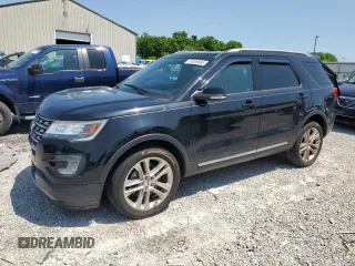 2017 Ford Explorer XLT with VIN 1FM5K8D88HGA57298, listed as a Copart auction lot 58889865 with 142,107 mi miles and Salvage title. Bid and sale history available at DreamBid. Image 1.