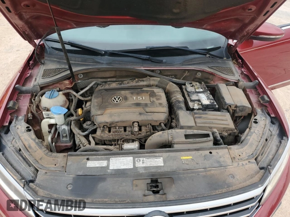 2016 Volkswagen Passat SE z VIN 1VWBT7A37GC023783, wystawiony jako Copart lot #60684605 z przebiegiem 145 337 mil mil oraz Czysty tytuł • Clean title. Historia ofert i sprzedaży dostępna na DreamBid. Obrazek 11.