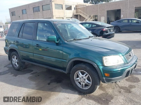 2000 Honda CR-V SE with VIN JHLRD1878YS017229, listed as a IAAI auction lot 41573475 with 195,739 mi miles. Bid and sale history available at carsss.com. Image 1.
