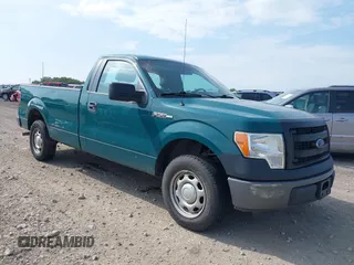 2013 Ford F-150 XL with VIN 1FTMF1CM8DKE57993, listed as a IAAI auction lot 40170500 with 195,379 mi miles and . Bid and sale history available at DreamBid. Image 1.