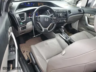 2013 Honda Civic Cpe EX-L with VIN 2HGFG3B09DH505901, listed as a Copart auction lot 44942055 with 141,268 mi miles and Salvage Title. Bid and sale history available at carsss.com. Image 8.
