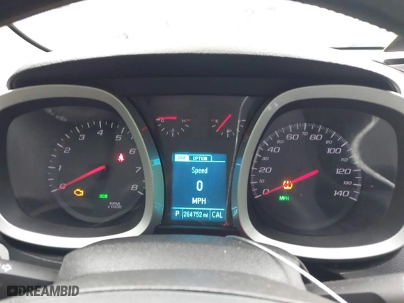 2015 Chevrolet Equinox LS with VIN 2GNALAEKXF1151749, listed as a IAAI auction lot 42006592 with 264,752 mi miles. Bid and sale history available at carsss.com. Image 7.