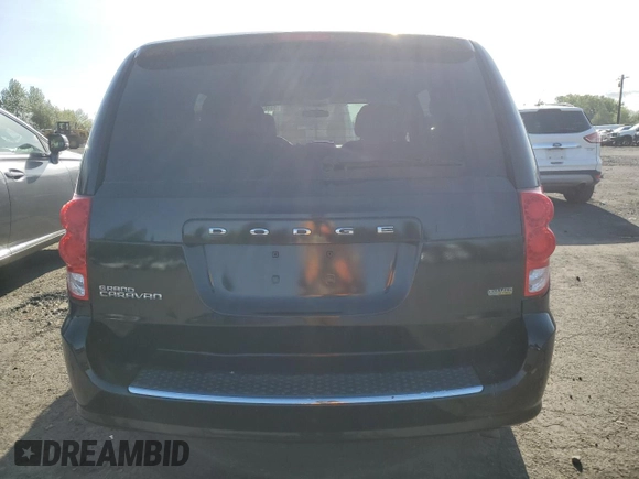 2018 Dodge Grand Caravan SXT with VIN 2C4RDGCG8JR300082, listed as a Copart auction lot 55357765 with 119,444 mi miles and Salvage Title. Bid and sale history available at DreamBid. Image 6.