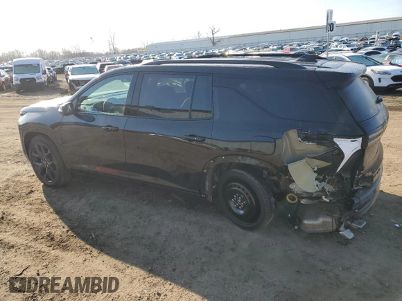 2024 Chevrolet Traverse AWD RS z VIN 1GNEVLKS9RJ166541, wystawiony jako Copart lot #50409225 z przebiegiem 8 356 mil mil oraz Szkoda całkowita • Salvage title. Historia ofert i sprzedaży dostępna na DreamBid. Obrazek 2.