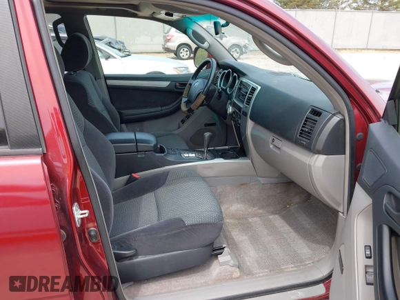 2005 Toyota 4Runner SR5 with VIN JTEBT14R458020299, listed as a IAAI auction lot 42216142 with 106,572 mi miles and . Bid and sale history available at DreamBid. Image 5.