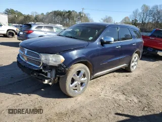 2013 Dodge Durango Citadel with VIN 1C4SDHET0DC662129, listed as a Copart auction lot 48387885 with 125,454 mi miles and Salvage Title. Bid and sale history available at carsss.com. Image 1.