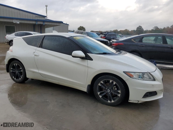 2015 Honda CR-Z EX with VIN JHMZF1D68FS001676, listed as a Copart auction lot 83686274 with NaN miles and Salvage Title. Bid and sale history available at carsss.com. Image 4.