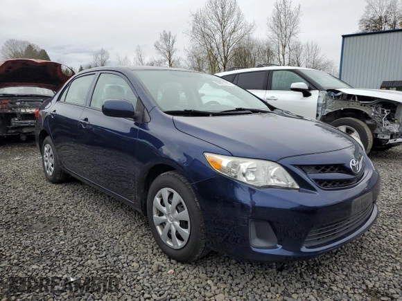 2013 Toyota Corolla L with VIN 5YFBU4EEXDP182326, listed as a Copart auction lot 50921225 with 105,654 mi miles and Salvage Title. Bid and sale history available at carsss.com. Image 4.
