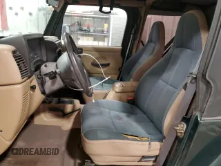1999 Jeep Wrangler Sahara with VIN 1J4FY49SXXP451964, listed as a Copart auction lot 46120595 with 162,944 mi miles and Clean Title. Bid and sale history available at carsss.com. Image 7.