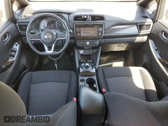 2018 Nissan LEAF SL with VIN 1N4AZ1CP7JC306403, listed as a Copart auction lot 65481895 with 98,724 mi miles and Clean title. Bid and sale history available at DreamBid. Image 8.