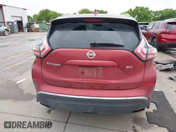 2017 Nissan Murano S with VIN 5N1AZ2MG9HN130124, listed as a IAAI auction lot 41895230 with 163,028 mi miles and . Bid and sale history available at carsss.com. Image 17.