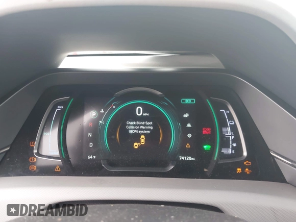 2020 Hyundai Ioniq SE with VIN KMHC75LC0LU242355, listed as a IAAI auction lot 42144438 with 74,120 mi miles and . Bid and sale history available at DreamBid. Image 7.
