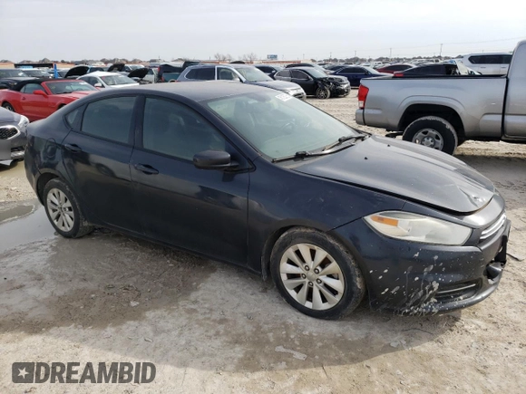 2014 Dodge Dart Aero with VIN 1C3CDFDH4ED718157, listed as a Copart auction lot 45126275 with 162,921 mi miles and Clean Title. Bid and sale history available at carsss.com. Image 4.