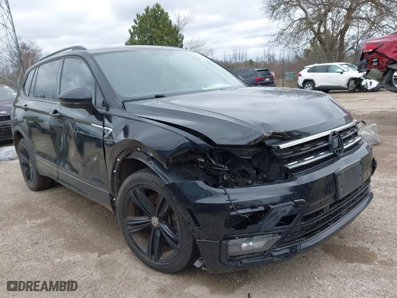 2019 Volkswagen Tiguan SE with VIN 3VV2B7AX2KM187217, listed as a IAAI auction lot 41937845 with 89,138 mi miles. Bid and sale history available at carsss.com. Image 1.