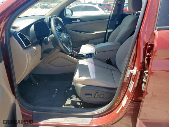 2020 Hyundai Tucson Sport with VIN KM8J33AL8LU163140, listed as a Copart auction lot 54367865 with 135,042 mi miles and Clean Title. Bid and sale history available at carsss.com. Image 7.