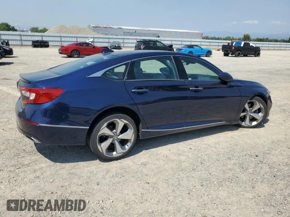 2018 Honda Accord Touring z VIN 1HGCV1F9XJA062738, wystawiony jako Copart lot #60115035 z przebiegiem 93 548 mil mil oraz Szkoda całkowita • Salvage title. Historia ofert i sprzedaży dostępna na DreamBid. Obrazek 3.