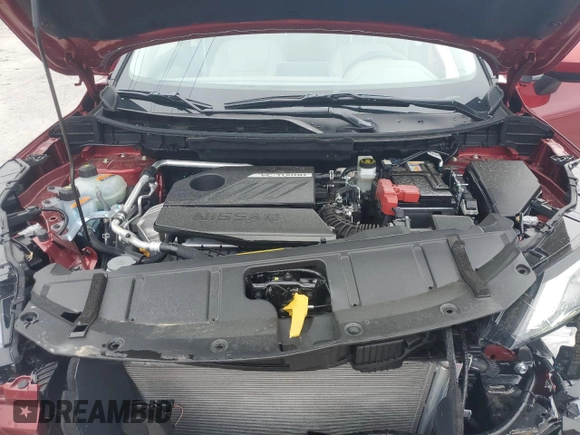 2025 Nissan Rogue SV with VIN JN8BT3BA3SW342439, listed as a Copart auction lot 51925185 with 1,927 mi miles and Salvage Title. Bid and sale history available at DreamBid. Image 12.