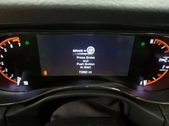 2020 Dodge Durango with VIN DPSMN181348, listed as a Copart auction lot 76893384 with 72,892 mi miles and Salvage title. Bid and sale history available at DreamBid. Image 9.
