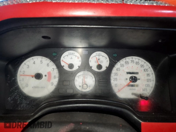 1992 Mitsubishi Eclipse with VIN 4A3CS44R9NE113833, listed as a Copart auction lot 84656744 with 217,186 mi miles and Clean Title. Bid and sale history available at DreamBid. Image 9.