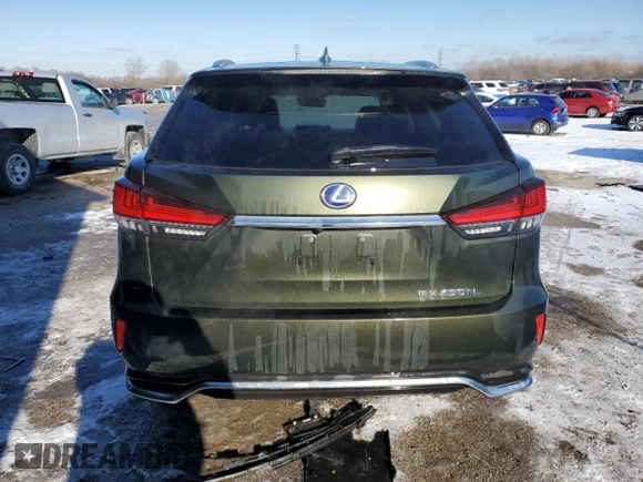 2022 Lexus RX with VIN JTJJGKFA1N2024389, listed as a Copart auction lot 41674145 with 57,791 mi miles and Salvage Title. Bid and sale history available at carsss.com. Image 6.