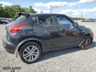 2012 Nissan Juke SV with VIN JN8AF5MR5CT112406, listed as a Copart auction lot 53363675 with 123,366 mi miles and Salvage Title. Bid and sale history available at carsss.com. Image 3.