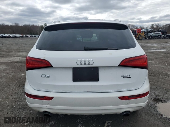 2016 Audi Q5 Premium with VIN WA1C2AFP5GA140917, listed as a Copart auction lot 50037035 with 111,841 mi miles and Salvage Title. Bid and sale history available at carsss.com. Image 6.