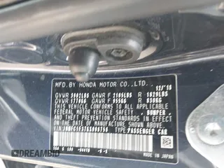 2019 Honda Civic EX z VIN JHMFC1F37KX008758, wystawiony jako IAAI lot #42077196 z przebiegiem Nie podano mil oraz . Historia ofert i sprzedaży dostępna na DreamBid. Obrazek 9.
