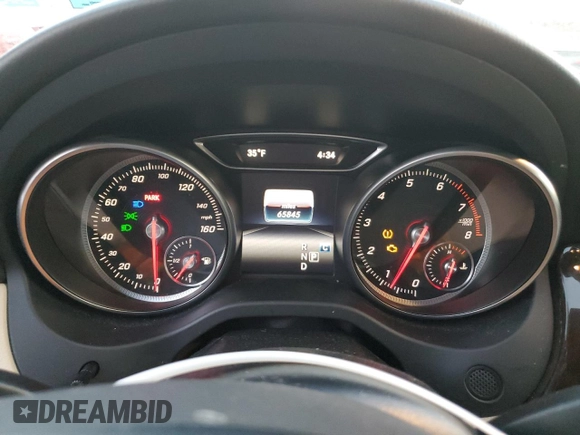 2017 Mercedes-Benz CLA 250 with VIN WDDSJ4GB1HN420861, listed as a Copart auction lot 83458394 with 65,845 mi miles and Salvage Title. Bid and sale history available at DreamBid. Image 9.